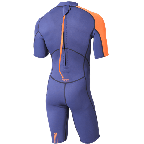 2/2 Pionner - Zip Dos S/S Combinaison Shorty Surf GarçonShortyMdns