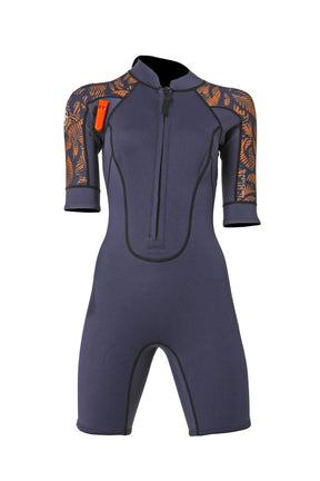 2/2 Shorty Dual Zip - Combinaison Longe Cote FemmeShortyOcean Step