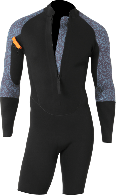 2/2 Shorty Optimizer Dual Zip L/S - Combinaison Longe Cote HommeShortyOcean Step