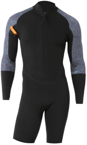 2/2 Shorty Optimizer Dual Zip L/S - Combinaison Longe Cote HommeShortyOcean Step