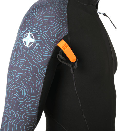 2/2 Shorty Optimizer Dual Zip L/S - Combinaison Longe Cote HommeShortyOcean Step