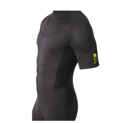 2/2 Stamiina - Zip Dos S/S Combinaison Shorty Surf HommeShortyMdns