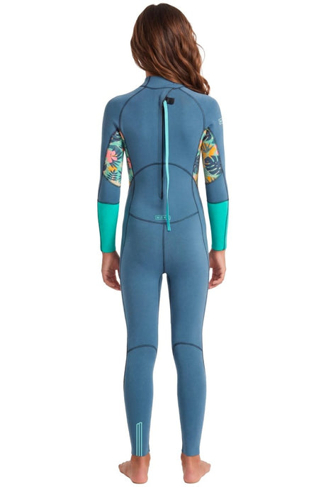 3/2 Pioneer - Zip Dos L/S Combinaison Surf FilleSteamersMdns