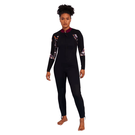 4/3 Dual Zip Full Suit Combinaison Longe Cote Femme#SteamersOcean Step