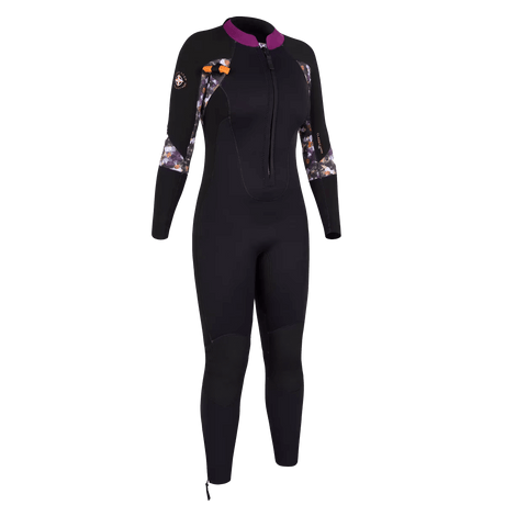 4/3 Dual Zip Full Suit Combinaison Longe Cote Femme#SteamersOcean Step