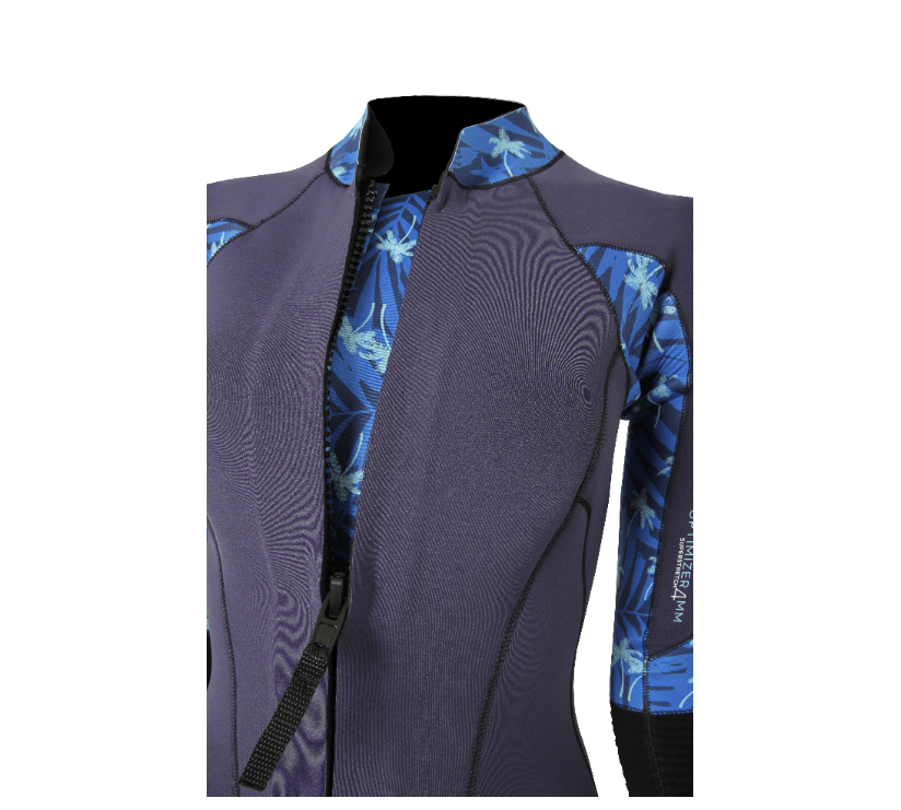 4/3 Optimizer Dual Zip - Combinaison Longe Cote FemmeSteamersOcean Step