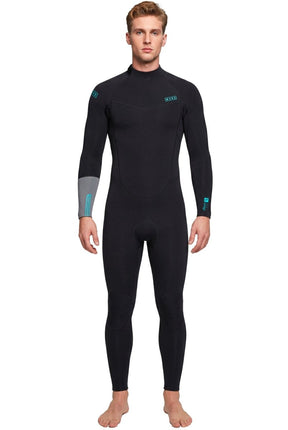 4/3 Pioneer BackZip - Combinaison Surf HommeSteamersMdns