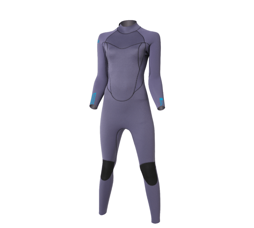 4/3 Stamiina - Zip Dos L/S Combinaison Surf FemmeSteamersMdns