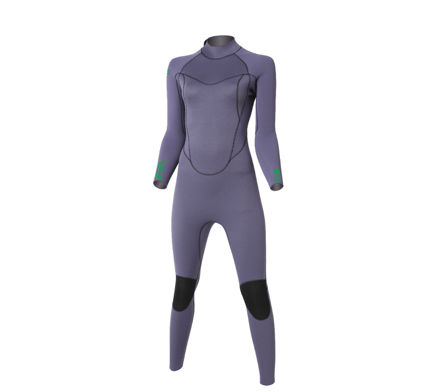 4/3 Stamiina - Zip Dos L/S Combinaison Surf FemmeSteamersMdns