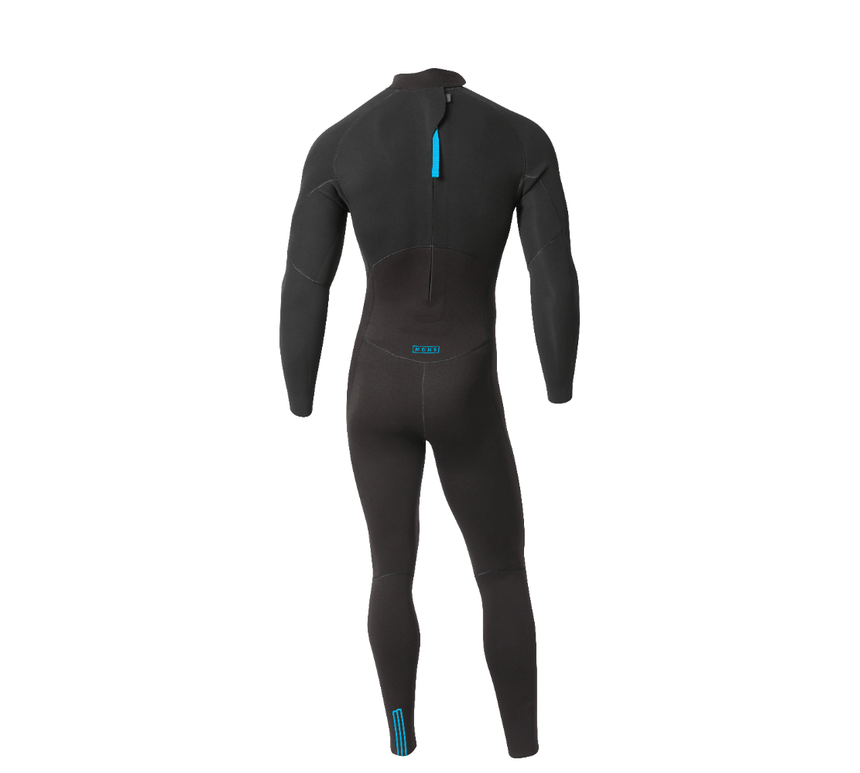 4/3 Stamiina - Zip Dos L/S Combinaison Surf HommeSteamersMdns