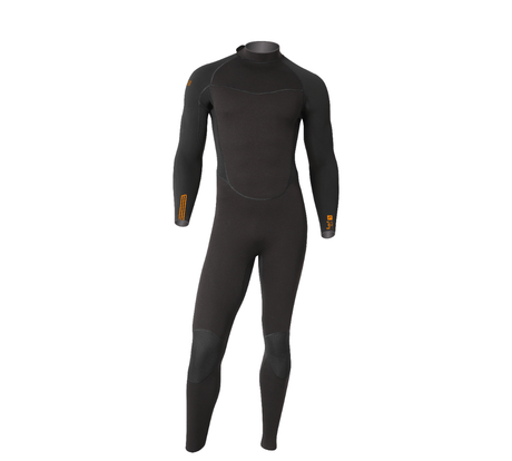 4/3 Stamiina - Zip Dos L/S Combinaison Surf HommeSteamersMdns