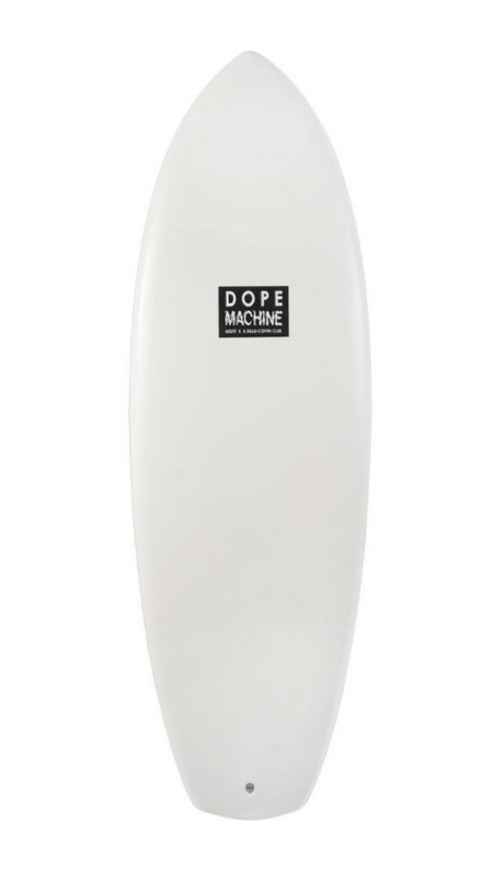 5'6" Misfit Dope Machine SW Futures - Planche Surf HybrideFunboard / HybrideSurftech