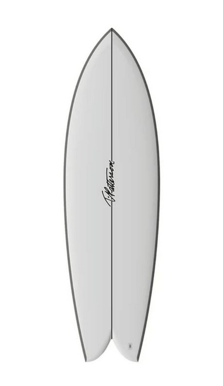5'8" Timmy Patterson Devil Fish Fusion HD Futures - Planche Surf FishFishSurftech