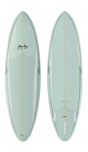 7'0" Gerry Lopez Midway Fusion - Poly Futures - Planche Surf MidlengthFunboard / HybrideSurftech