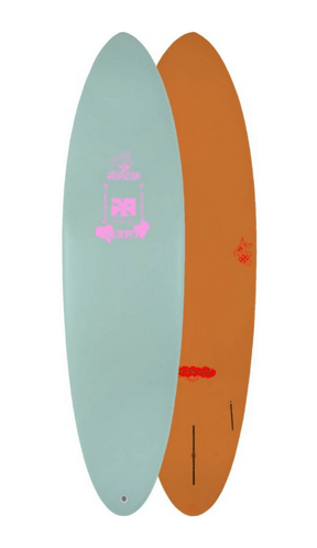 7'6" Misfit Neo Speed Egg SW Futures WOM - Planche Surf MidlenghtFunboard / HybrideSurftech