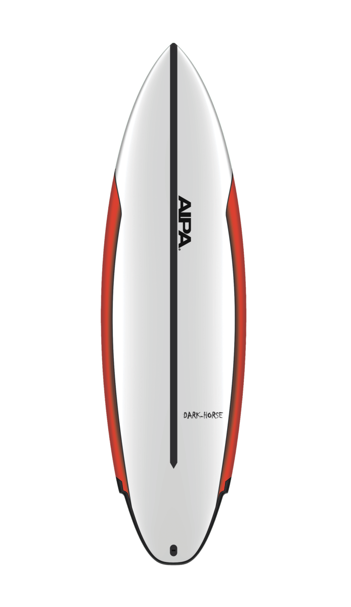 Aipa The Dark Horse DualCore Futures - Planche Surf ShortboardShortboardSurftech