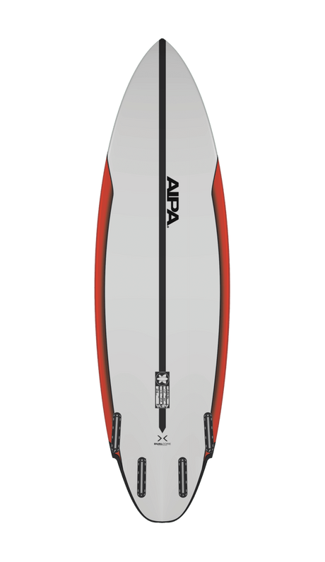 Aipa The Dark Horse DualCore Futures - Planche Surf ShortboardShortboardSurftech