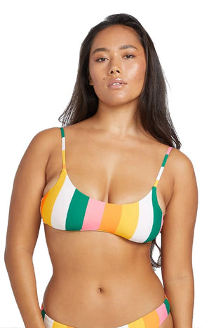 Along Those Lines Crop Haut De Maillot De Bain Femme#Maillots De BainVolcom