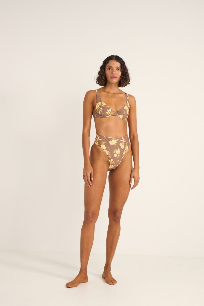 Anika Floral Panelled Underwire - Haut de Maillot FemmeMaillots De BainRhythm