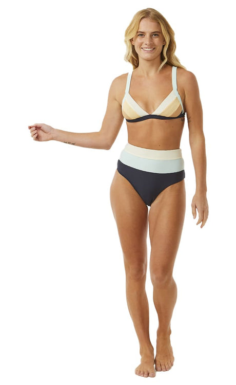 Block Party Spliced Fixed Tri Maillot Femme#Maillots De BainRip Curl
