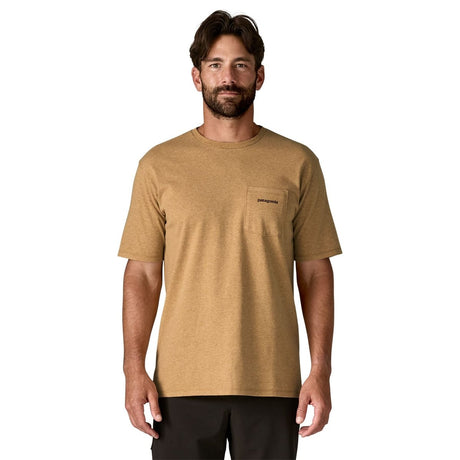 Boardshort Logo Pocket Responsibili Tee - T Shirt HommeTee ShirtsPatagonia