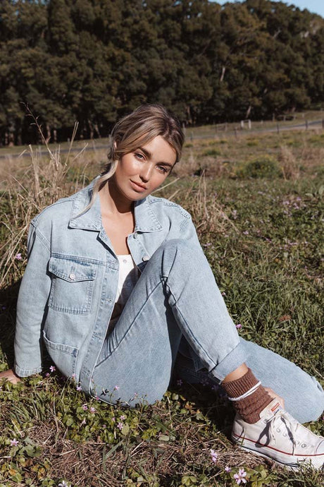 Boyfriend Denim Veste Femme#VestesRhythm