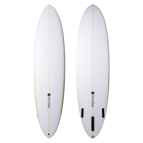 Bradley Nomad Fins Single + 2 Futures x 3 - Mid - LengthFunboard / HybrideBradley