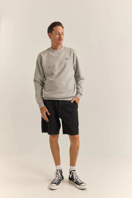 Brand Fleece Crew - Sweat HommeSweatsRhythm