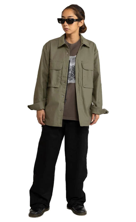 Bryan Iguchi - Chemise Manches Longues Homme#ChemisesVolcom