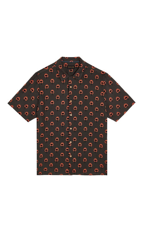 Burning Chemise S/S Homme#ChemisesPull - in