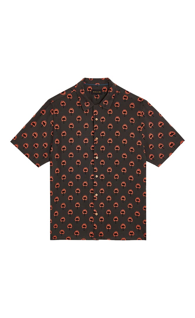 Burning Chemise S/S Homme#ChemisesPull - in