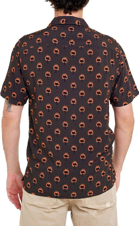 Burning Chemise S/S Homme#ChemisesPull - in