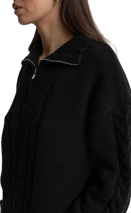 Cabelled Tricot Femme#PullRhythm