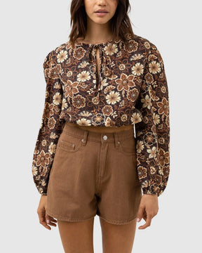 Cantabria Floral - L/S Top FemmeDébardeursRhythm