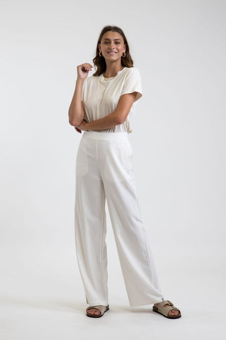 Classic Wide Leg Pant - Pantalon FemmePantalonsRhythm