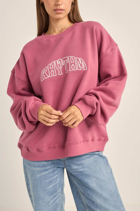 College Crew Neck - Sweat FemmeSweatsRhythm