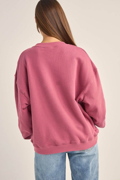 College Crew Neck - Sweat FemmeSweatsRhythm