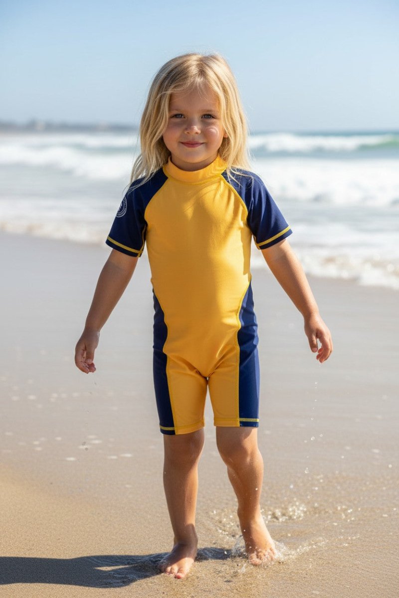 Colorblock - Shorty S/S UPF 50 Lycra Surf BébéLycrasMdns