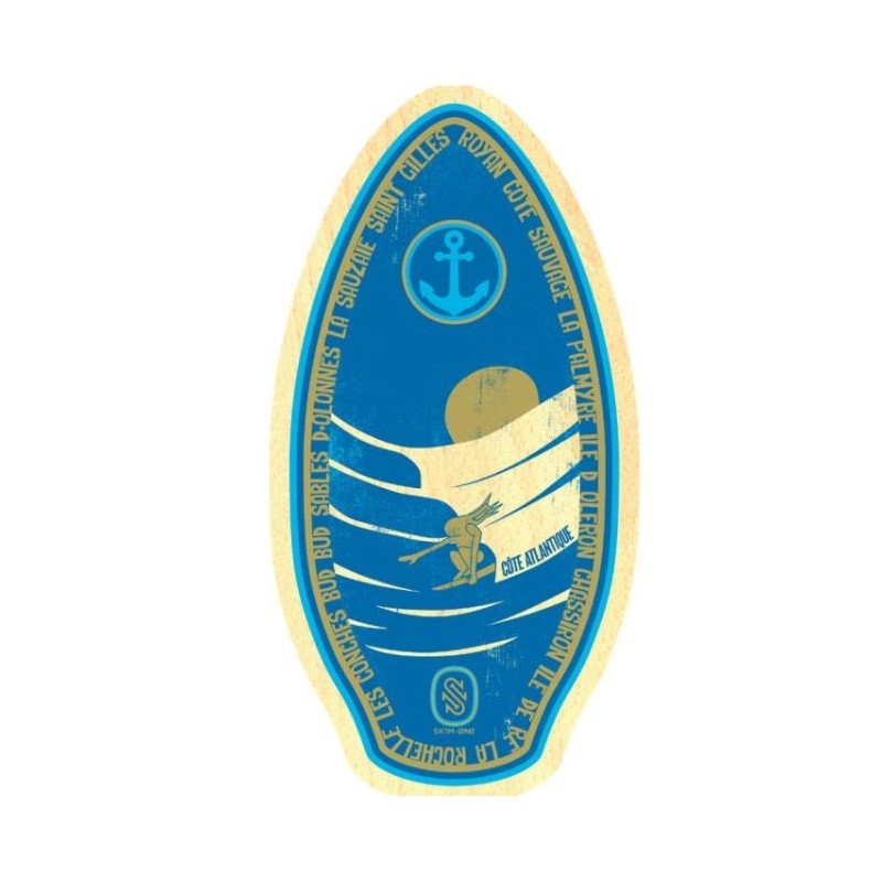 Cote Atlantique 41 - Planche De Skimboard BoisSkimboardsSkim One