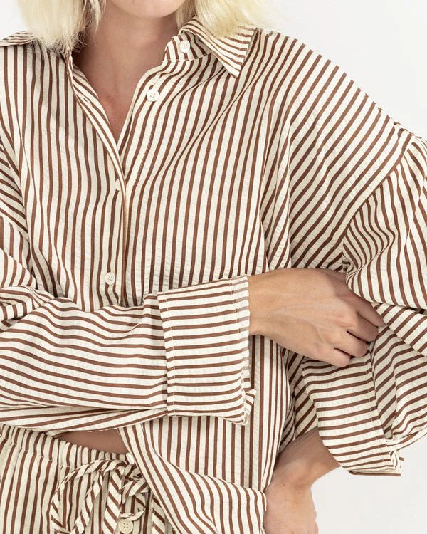 Cove Stripe - Chemise Femme Manches LonguesOverswimRhythm
