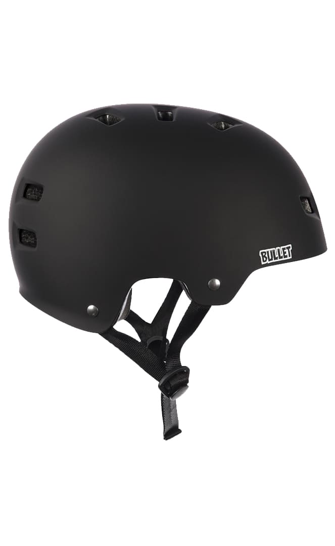 Deluxe T35 Casque Skate Roller Matt Black enfant#CasquesBullet