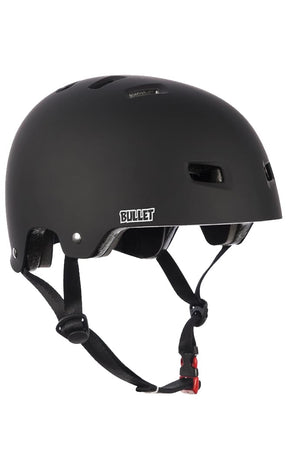 Deluxe T35 Casque Skate Roller Matt Black enfant#CasquesBullet
