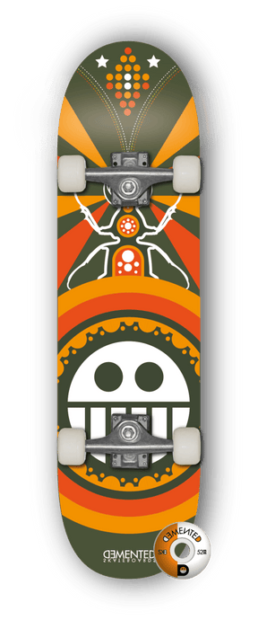 DEMENTED PRO SKATEBOARDCompleteDemented