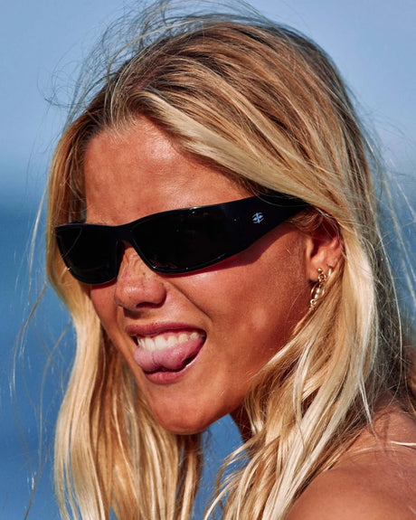 Doomsday Machine Matte Black/Silver Grey Polarised - Lunettes de SoleLunettes De SoleilRitual Vision