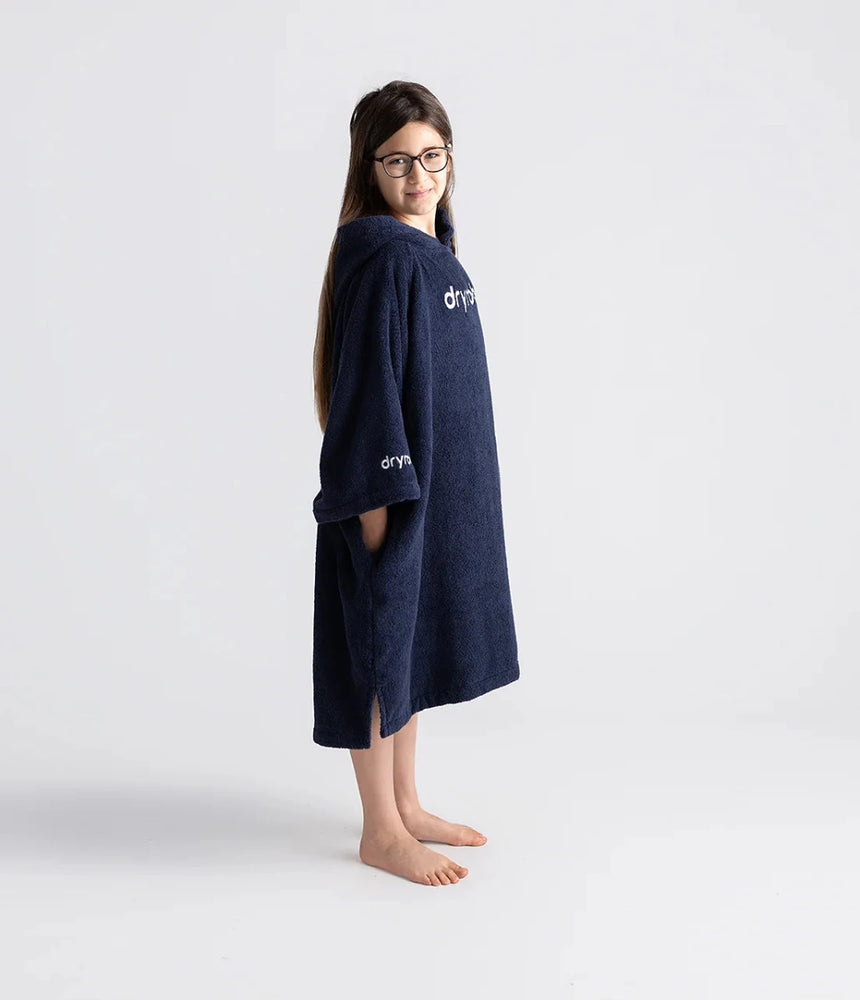 DRYROBE Manteau de serviette Bio KIDS Navy 10-13Dryrobe