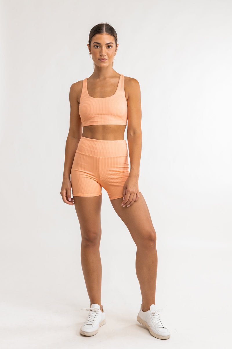 Elle Ribbed Crop - Top FemmeDébardeursRhythm