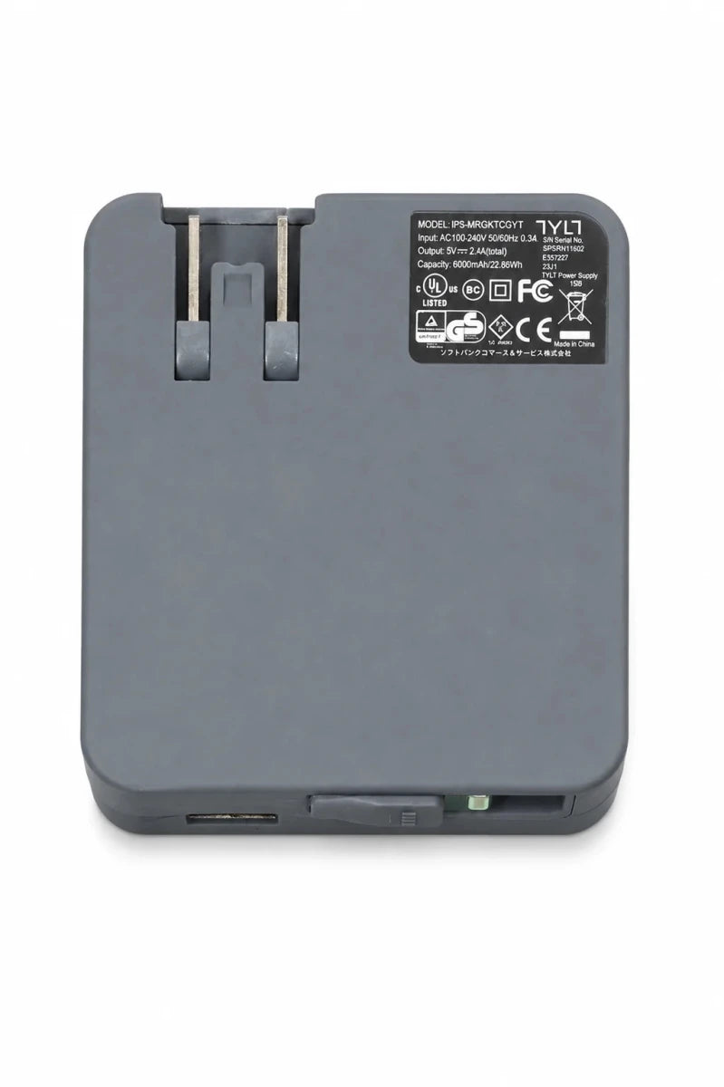 ENERGI6K TRAVEL Charger iPod/iPhone LightChargeurTylt