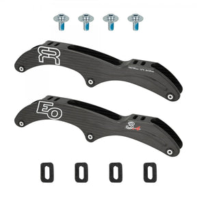 EO Carbon Frames Y2 4X90 - 11"4 - Platines RollerPlaquesFr Skates