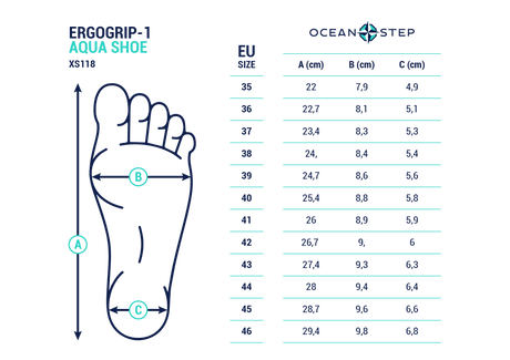 Ergogrip Adulte - Chaussures De Marche AquatiqueChaussures AquatiquesOcean Step