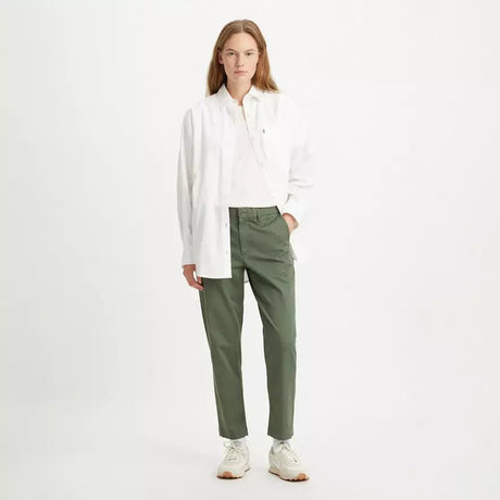 Essential Chino Thyme Twill - Pantalon FemmePantalonsLevis